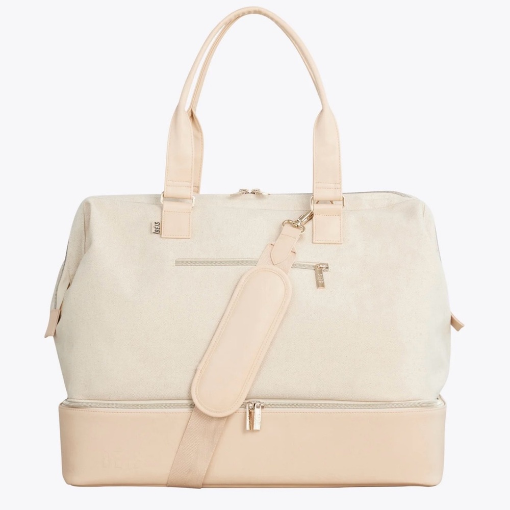 BEIS The Weekender in Beige NWT